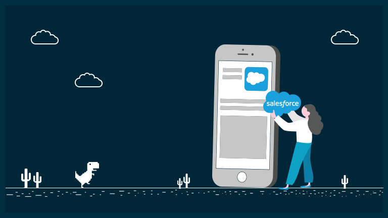 Work Offline With Salesforce Mobile Application